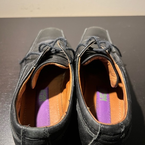 Left & Right Black Leather Classic Dress Shoes – Size 37.5EU - Picture 4 of 7